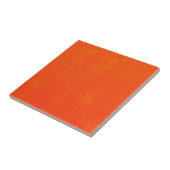 Pretty Orange Sparkly Rommeltje Tegeltje (Zijkant)
