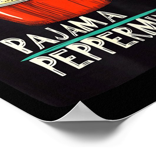 Pretty Pajamas And Peppermint Costume  Poster (Hoek)