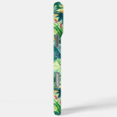 Pretty Palms Greenery | Initiële Monogram Case-Mate iPhone Case (Achterkant / Rechts)