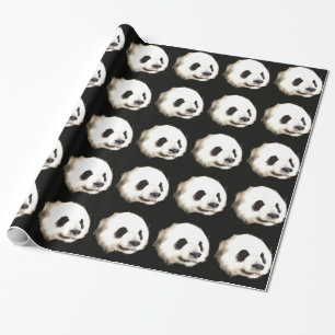 Pretty Panda Kerst Inpakpapier