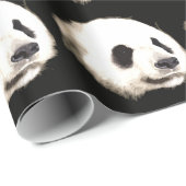 Pretty Panda Kerst Inpakpapier (Rol Hoek)