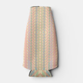 Pretty Pastel Diamant Patroon Flesjeskoeler (Voorkant)