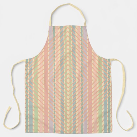 Pretty Pastel Diamant Patroon Schort (Voorkant)