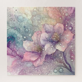 Pretty Pastel Flowers Legpuzzel