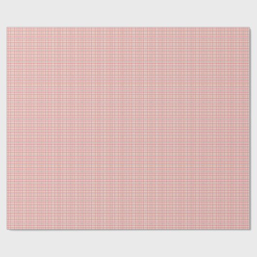 Pretty Pastel Plaid Cadeaupapier (Vlak)