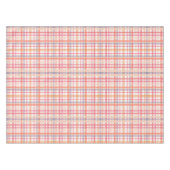 Pretty Pastel Plaid Tafelkleed (Voorkant (Horizontaal))