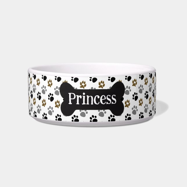 Pretty Paws Personaliseren Voerbakje (Voorkant)