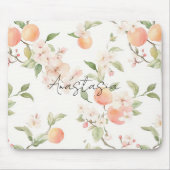 Pretty Peaches Floral Muismat (Voorkant)