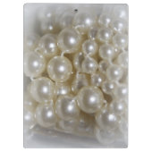 Pretty Pearls Home Office Klembord (Achterkant)