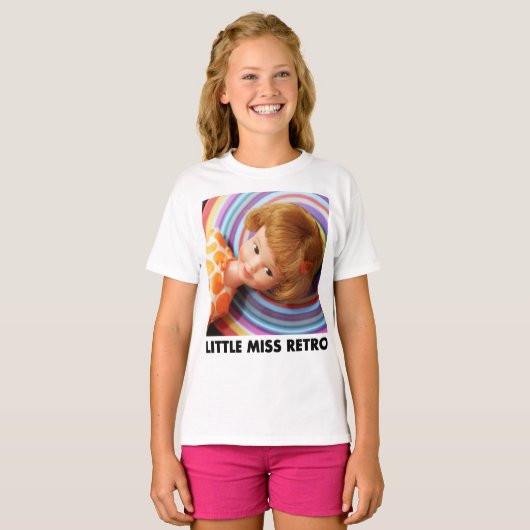 Pretty Penny Brite met cirkels T-shirt (Voorkant volledig)