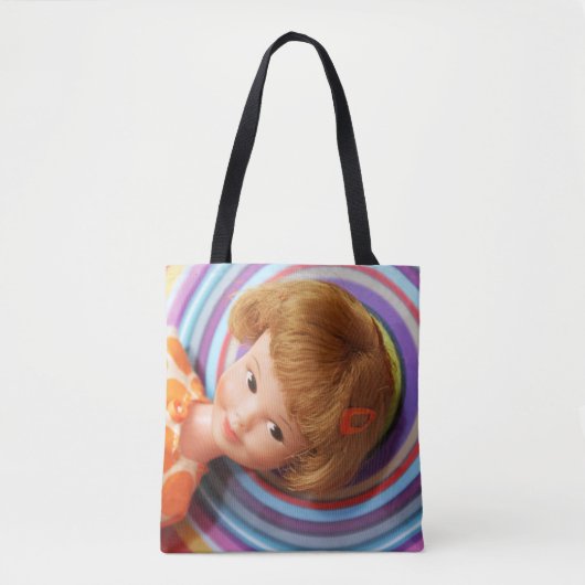 Pretty Penny Brite met cirkels Tote Bag (Voorkant)