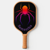 Pretty pickle ball paddle personalized (Achterkant)
