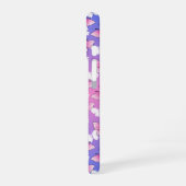 Pretty Pink and White Butterfly Phone Case iPhone 16 Hoesje (Linkerkant)