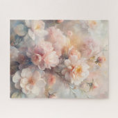 Pretty Pink and White Flowers  Legpuzzel (Horizontaal)