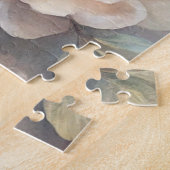 Pretty Pink and White Flowers  Legpuzzel (Zijkant)