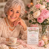 Pretty Pink and White Peony 99th Birthday Kaart