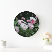 pretty pink and white rose flower bushes. Floral, Grote Klok (Huis)