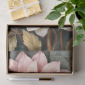 Pretty Pink And White Stained Glass Decoupage Art Tissuepapier (Geschenk)