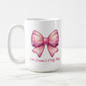 Pretty Pink Bow-Pink Dreams & Pretty Things Koffiemok (Links)