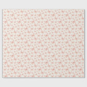 Pretty pink butterflies cadeaupapier (Vlak)