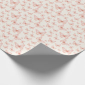Pretty pink butterflies cadeaupapier (Hoek)