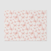 Pretty pink butterflies tissuepapier (Voorkant)