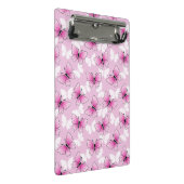 Pretty Pink Butterfly Mini Clipboard Mini Klembord (Schuin)