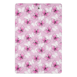 Pretty Pink Butterfly Mini Clipboard Mini Klembord