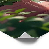 Pretty Pink Dreamcatcher and Plants Window Sill Poster (Hoek)