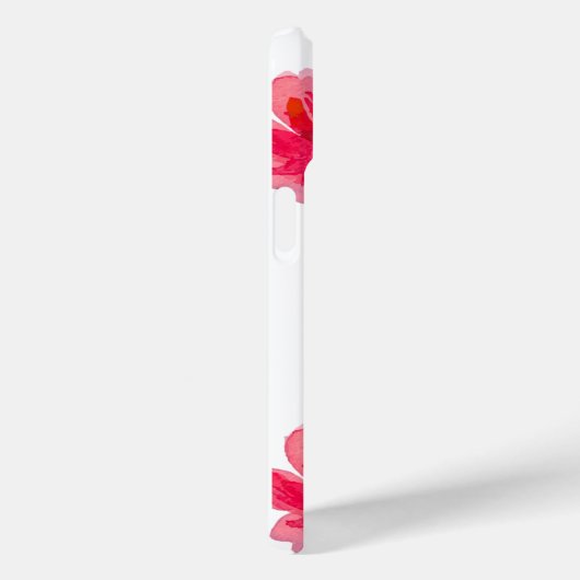 pretty pink flower phone case (Achterkant / Rechts)
