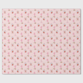 Pretty Pink Gingham, Bunnies and Bears! Cadeaupapier