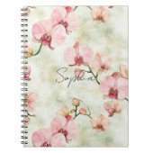 Pretty Pink Orchids Notitieboek (Voorkant)