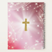 Pretty Pink Pearl Cross Wedding planner (Achterkant)