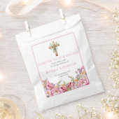 Pretty Pink Peonies Funeral Seed Packet Bedankzakje (Geknipt)