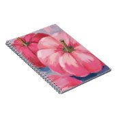 Pretty Pink Pumpkins Watercolor Notitieboek (Rechterzijde)