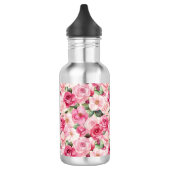 Pretty Pink Rose Floral Waterfles (Links)