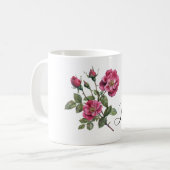 Pretty Pink Roses Koffiemok (Voorkant links)