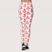 Pretty Pink Roses Trendy Leggings (Achterkant)