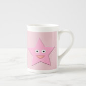 Pretty Pink Star Mok (Rechts)