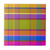 Pretty Plaid DBP Tegeltje (Voorkant)