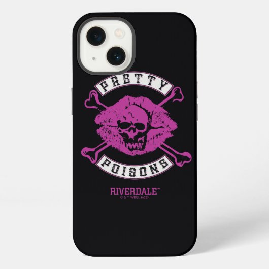 Pretty Poisons Logo iPhone Hoesje (Achterkant)