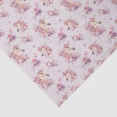Pretty Ponies and Petals Horse Tissue Paper Tissuepapier (Detail)