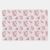 Pretty Ponies and Petals Horse Wrapping Paper (Voorkant 2)