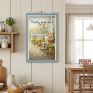 Pretty Porches 2027 – Een waterkalender in aquarel Kalender
