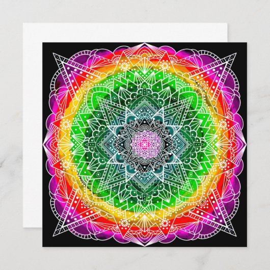 Pretty Prism Fantasy Art Meditatief  (Voorkant / Achterkant)