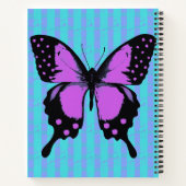 Pretty Punk Vlinder Ontwerp Notitieboek (Achterkant)