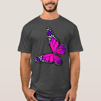 Pretty Purple Butterfly 2 T-shirt