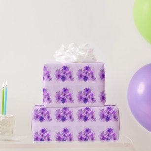 Pretty Purple Flowers  Cadeaupapier