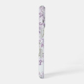 Pretty Purple Lavender Green Yellow Flowers iPhone 16 Hoesje (Rechterkant)