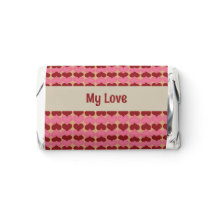 Pretty Red and Pink Heart Graphic